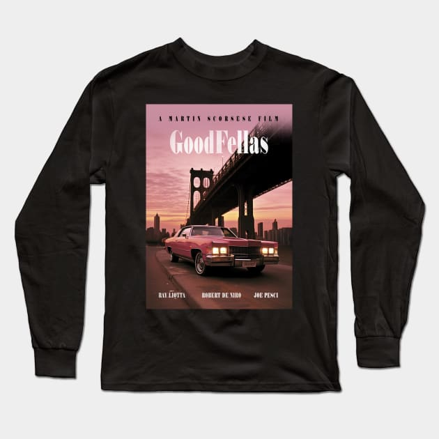 Brooklyn Goodfellas Long Sleeve T-Shirt by 2ToastDesign